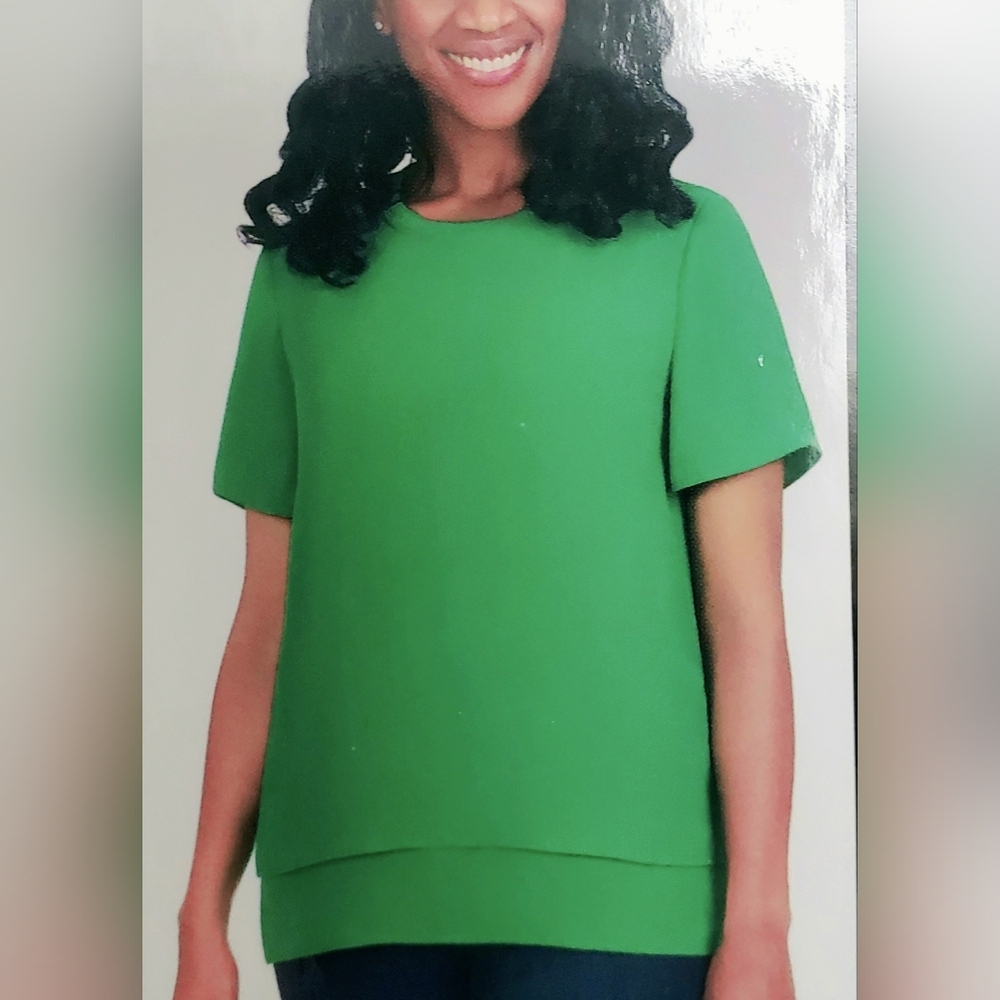 Hilary Radley Green Women's Top